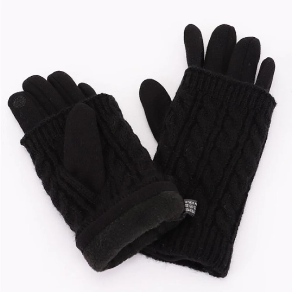 50R. Fleece 2pcs Knitted Gloves